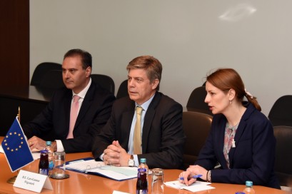 Ambassador Wigemark meets with the leaderships of the BiH Parliament’s Houses