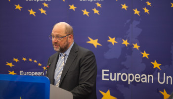 European Parliament President Martin Schulz visited Bosnia and Herzegovina