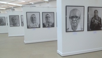 The photo exhibition “Women of Srebrenica”
